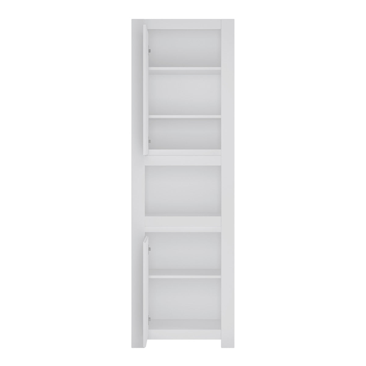 Wooden Storage Cabinet Tall With 2 Doors - Novi