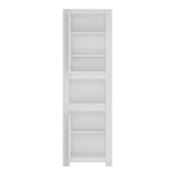 Wooden Storage Cabinet Tall With 2 Doors - Novi