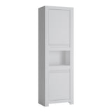 Wooden Storage Cabinet Tall With 2 Doors - Novi