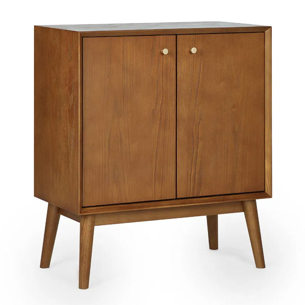 Wooden Storage Cabinet With 2 Doors - Lowry
