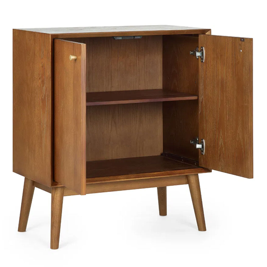 Wooden Storage Cabinet With 2 Doors - Lowry