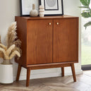 Wooden Storage Cabinet With 2 Doors - Lowry