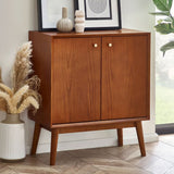 Wooden Storage Cabinet With 2 Doors - Lowry