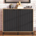 Wooden Storage Cabinet With 2 Doors - Velamina