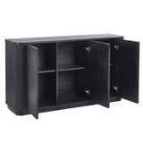 Wooden Storage Cabinet With 3 Doors - Louis