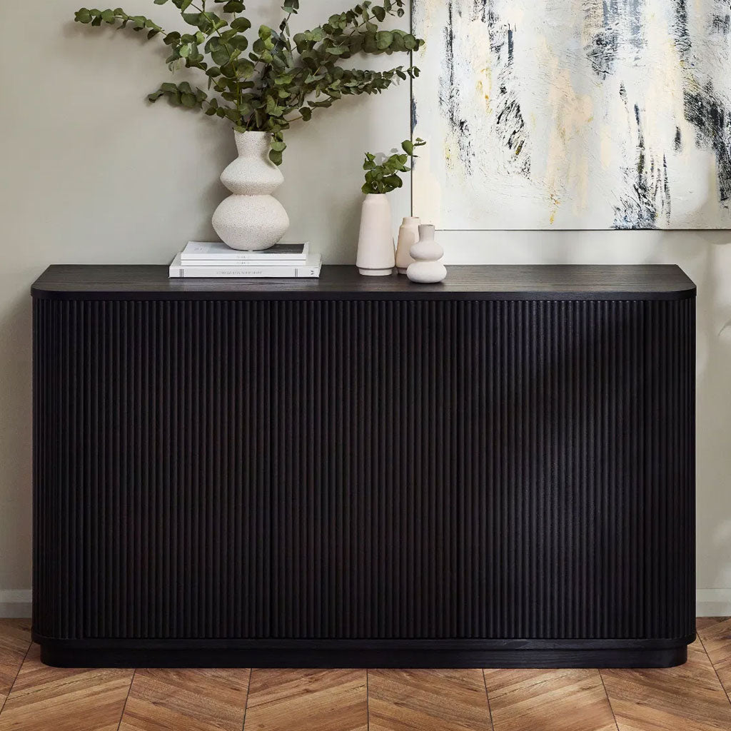 Wooden Storage Cabinet With 3 Doors - Louis