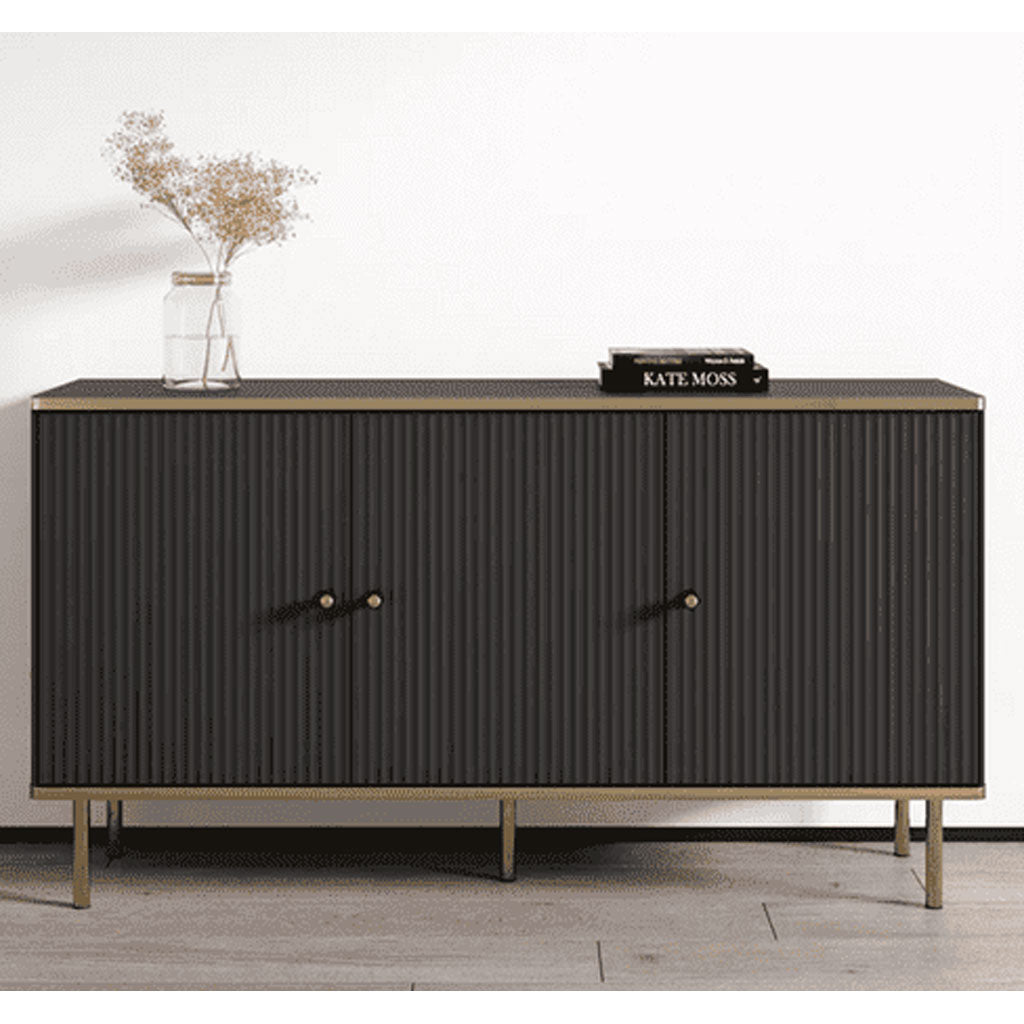 Wooden Storage Cabinet With 3 Doors - Madison