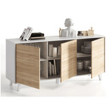Wooden Storage Cabinet With 3 Doors - Troika