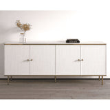 Wooden Storage Cabinet With 4 Doors - Madison
