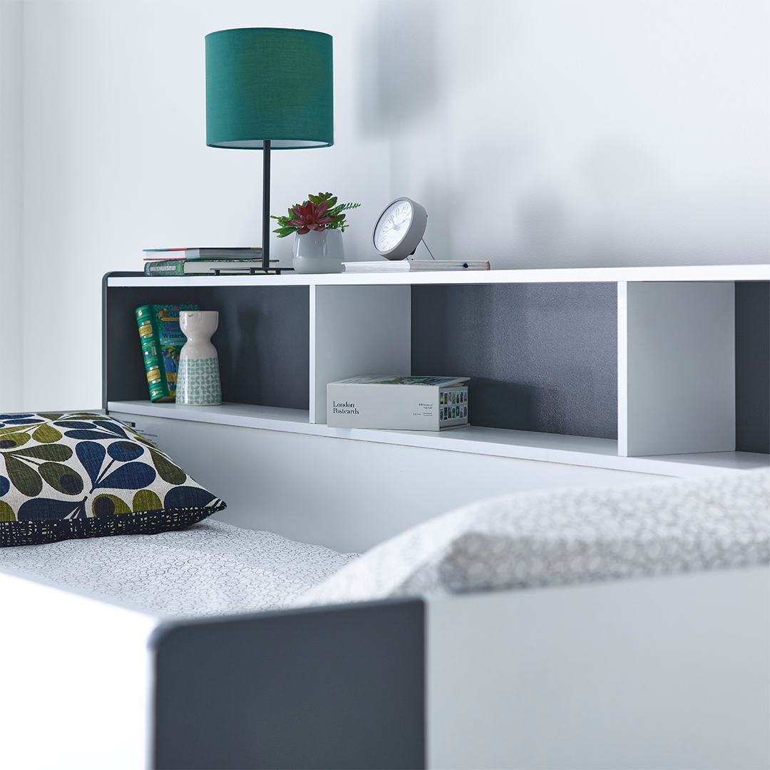 Wooden Storage Triple Sleeper Bunk Bed Single And Small Double - Oliver