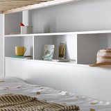 Wooden Storage Triple Sleeper Bunk Bed Single And Small Double - Oliver