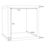 Wooden Storage Unit Singular - Mauro