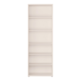 Wooden Tall Bookcase Wide With 5 Shelves - Alice Springs