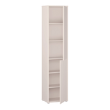 Wooden Tall Cupboard Narrow With 2 Push-to-Open Doors - Alice Springs