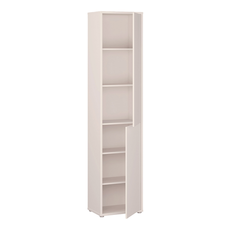 Wooden Tall Cupboard Narrow With 2 Push-to-Open Doors - Alice Springs