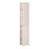 Wooden Tall Cupboard Narrow With 2 Push-to-Open Doors - Alice Springs