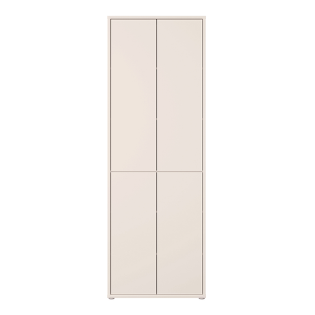 Wooden Tall Storage Cabinet With 4 Push-to-Open Doors - Alice Springs