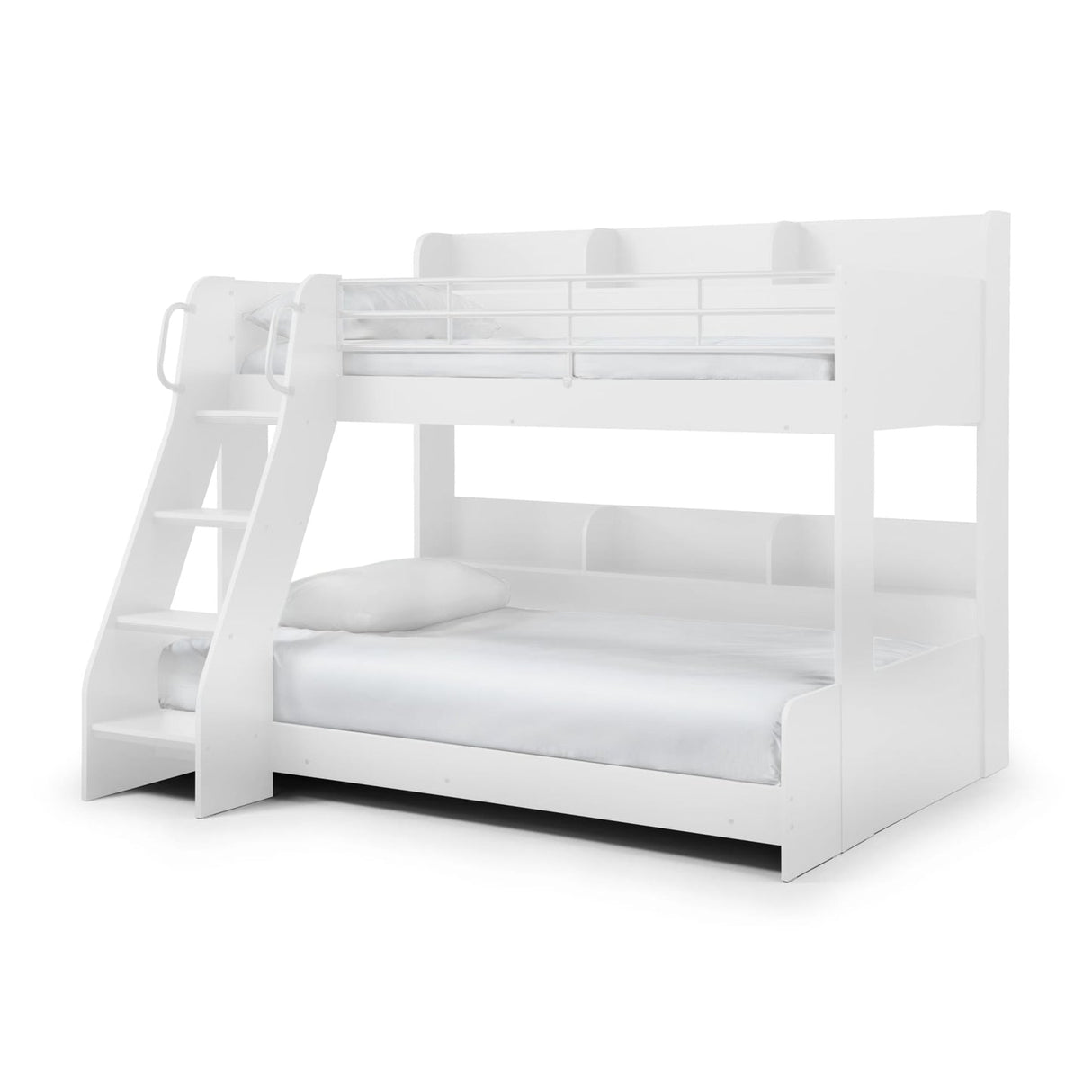 Wooden Triple Sleeper Bunk Bed With Ladder - Domino