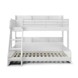 Wooden Triple Sleeper Bunk Bed With Ladder - Domino