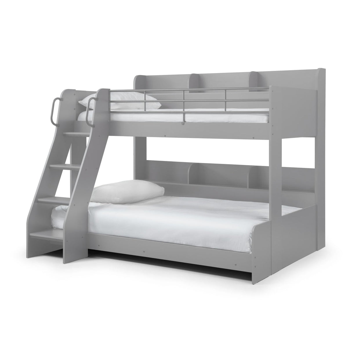 Wooden Triple Sleeper Bunk Bed With Ladder - Domino