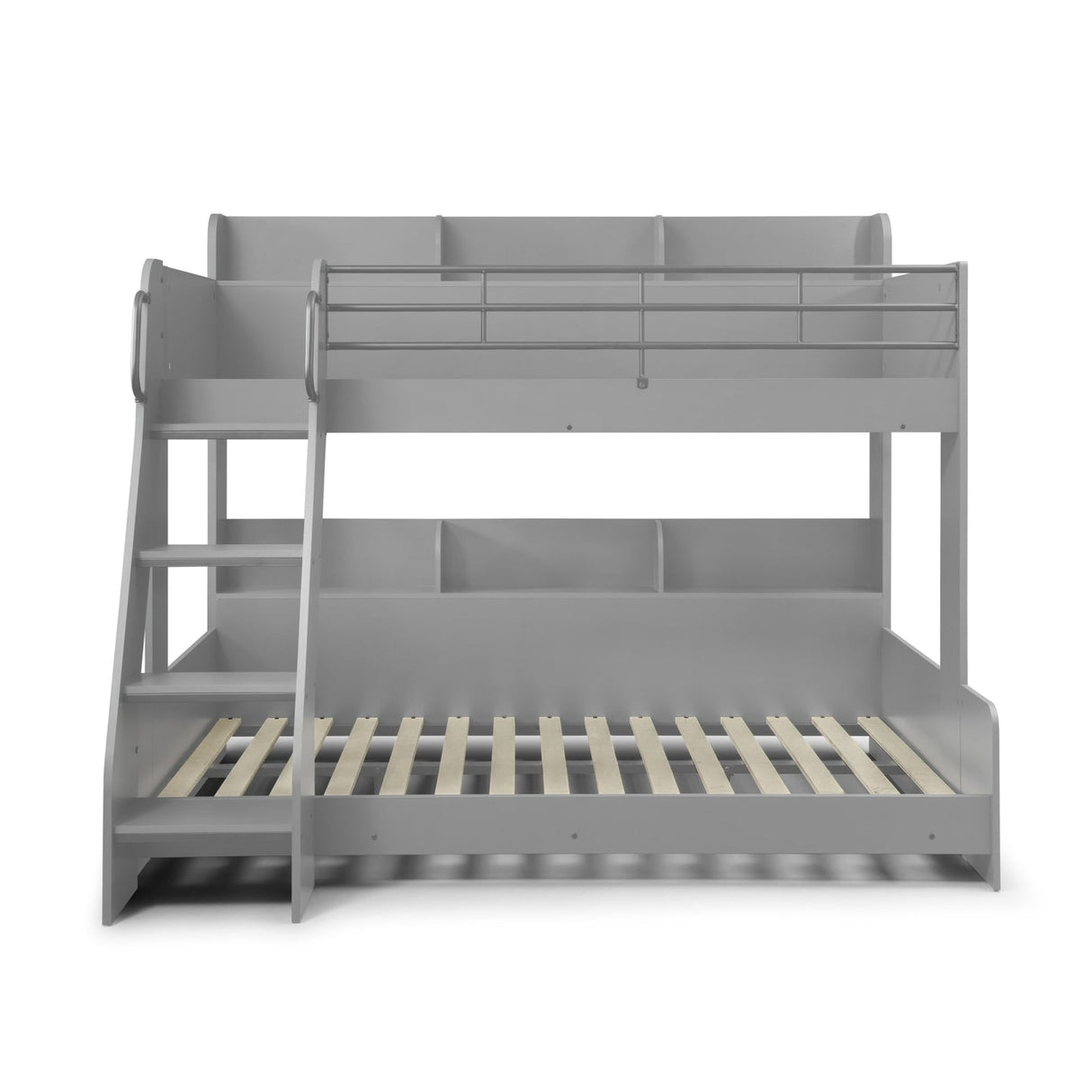 Wooden Triple Sleeper Bunk Bed With Ladder - Domino