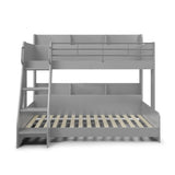 Wooden Triple Sleeper Bunk Bed With Ladder - Domino