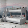 Wooden Triple Sleeper Bunk Bed With Ladder - Domino