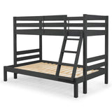 Wooden Triple Sleeper Bunk Bed With Ladder - Merlin