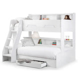 Wooden Triple Sleeper Bunk Bed With Ladder - Orion