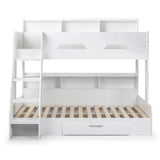 Wooden Triple Sleeper Bunk Bed With Ladder - Orion