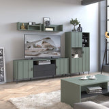 Wooden TV Stand 173cm Wide With 2 Doors And 2 Drawers - Arundel
