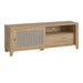 Wooden TV Stand With 1 Sliding Door And 1 Drawer - Cestino