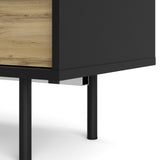 Wooden TV Stand With 1 Door And 1 Drawer - Match