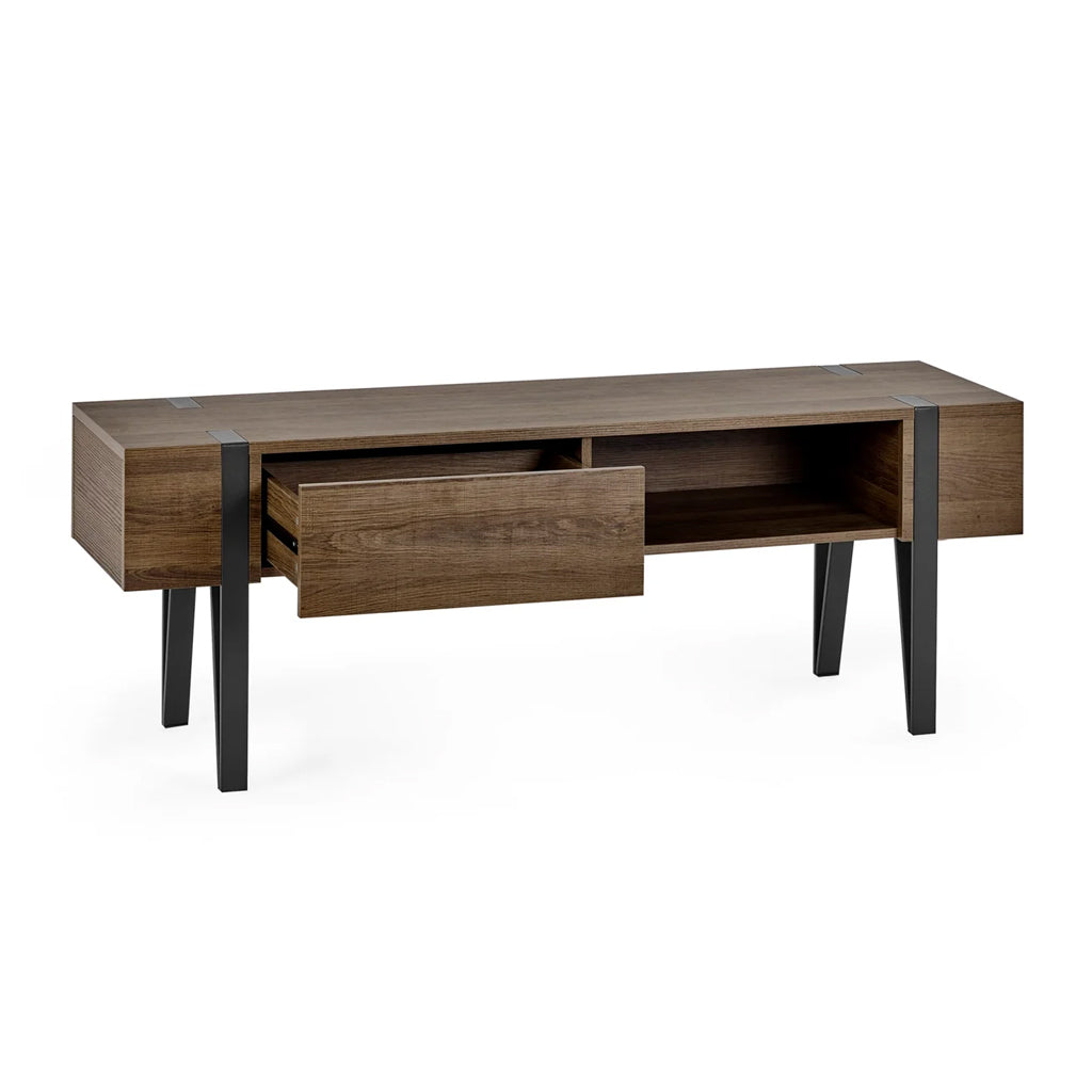 Wooden TV Stand With 1 Drawer - Troy