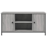 Wooden TV Stand 100cm Wide With 2 Doors - Vantage Home
