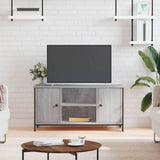 Wooden TV Stand 100cm Wide With 2 Doors - Vantage Home