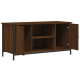 Wooden TV Stand 100cm Wide With 2 Doors - Vantage Home