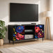 Wooden TV Stand 102cm Wide With 2 Doors And Raised Feet - Kiel