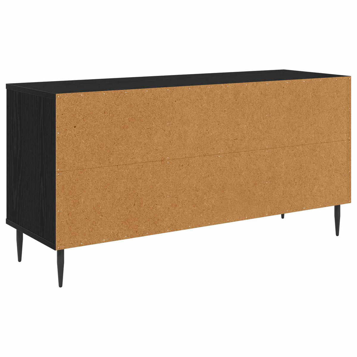 Wooden TV Stand 102cm Wide With 2 Doors And Raised Feet - Ommen