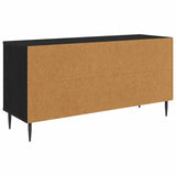 Wooden TV Stand 102cm Wide With 2 Doors And Raised Feet - Ommen