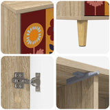 Wooden TV Stand 102cm Wide With 2 Doors - Essen