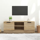 Wooden TV Stand 102cm Wide With 2 Doors - Vantage Home