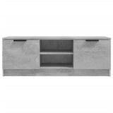 Wooden TV Stand 102cm Wide With 2 Doors - Vantage Home