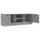 Wooden TV Stand 102cm Wide With 2 Doors - Vantage Home