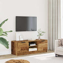 Wooden TV Stand 102cm Wide With 2 Doors - Vantage Home