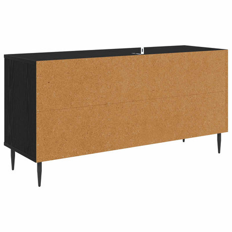 Wooden TV Stand 102cm Wide With 3 Doors And Raised Feet - Ommen