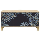 Wooden TV Stand 102cm Wide With 3 Doors - Dokkum