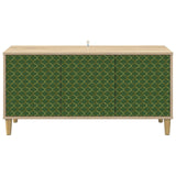Wooden TV Stand 102cm Wide With 3 Doors - Geleen