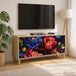 Wooden TV Stand 102cm Wide With 3 Doors - Kiel