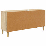 Wooden TV Stand 102cm Wide With 3 Doors - Ommen